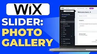 Как добавить слайдер фотогалереи в Wix | 2025 | Пошаговое руководство