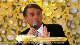 Bolsonaro no programa da Luciana Gimenez