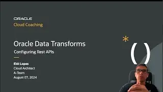 Oracle Data Transforms - Configuring Rest APIs