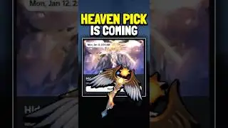 HEAVENITE PICKAXE IN THE NEXT FORGE UPDATE #roblox #theforge