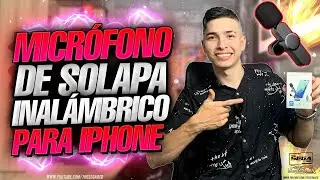 ✅ Micr&oacute;fono de Solapa Inal&aacute;mbrico para IPHONE | 🎤 Micr&oacute;fono Lavalier ECON&Oacute;MICO para YouTube - Review