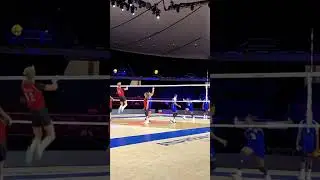 warm back attack💥 #volleyball #volleyballworld