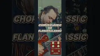CHORUS VS FLANGER #урокигитарыонлайн #guitar  #skidrow #chorus #flanger