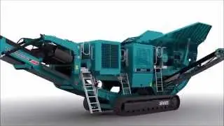 XR400S Jaw Crusher Setup Sequence
