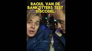 Raoul van de bankzitters test discodel en gaat helemaal los #viral #bankzitters #youtube #grappig