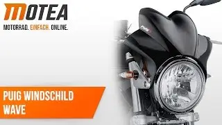 Anbauanleitung f&uuml;r Puig Motorrad Windschild Wave