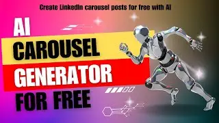 Revolutionize Your LinkedIn Posts: Free AI Carousel Generator - Create Stunning Content in Seconds!