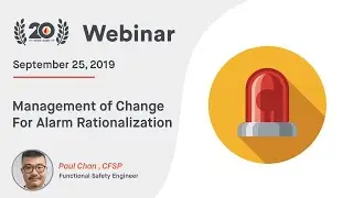 Management of Change For Alarm Rationalization