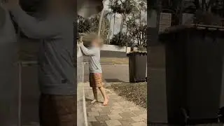 KID HITS TESLA WITH A HAMMER