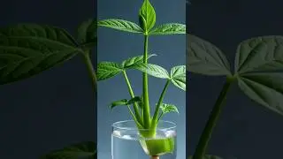 Beans to Plant 🌱 | Beans Growing Timelapse in Water | Satisfying AI Shorts