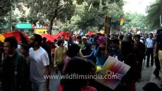 6th Delhi Queer Pride 2013 march