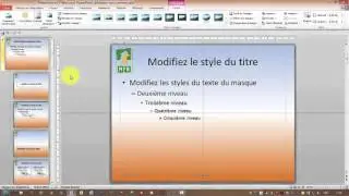 Comment créer un masque de diapositive