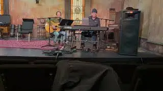 Terry & Tim perform Silent Night @ Trinity House Open Mic