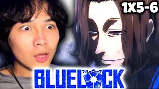 Reacting to BLUE LOCK as a Lifetime Athlete (1x5-6) | FIRST TIME REACTION