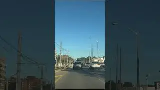 Toronto Scarborough LRT Drive 4K Shorts | Eglinton Ave East &rarr; Bermondsey | Sunny Clear Day #shorts