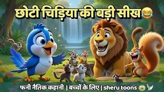 छोटी चिड़िया की बड़ी सीख | cortoon Story | Chidiya Ki Kahani |