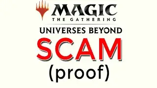Magic the Gathering Fans Are Furious&hellip; And Wizards of the Coast is Laughing. MTG Universes Beyond