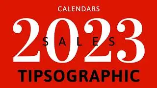 [FREE] Excel / Google Sheets Sales Calendar Template 2023