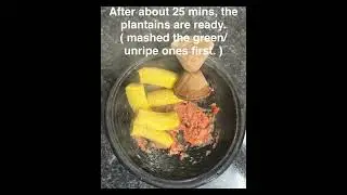 LETS COOK AUTHENTIC GHANAIAN LOCAL DISH, ƐTO/ƐTOR/MASHED PLANTAINS.