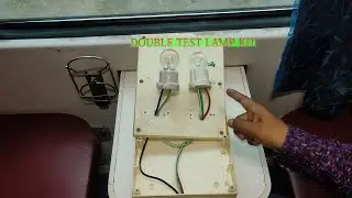 Earth Faults Testing of 110 V DC System By Double Test Lamp Method in LHB&nbsp;and&nbsp;ICF&nbsp;Coaches