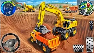 Railroad Builder Simulator 3D - Highway Excavator Construction JCB - Android GamePlay