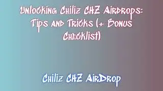Grab Chiliz CHZ Airdrop for Free | Learn How to Swap or Sell Chiliz CHZ Airdrop