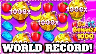 SWEET BONANZA 1000 WORLD RECORD STREAK!