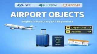 Airport Objects &ndash; English Vocabulary (A1 Beginners)