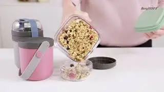 How to use: Dual lunch pot