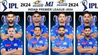 MI  2024 Squad IPL || Full Players List 2024 🏏🌟 | MI Team Overview