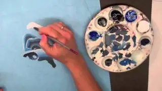 Baumann Cubist Painting Demo