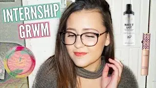 GRWM For My INTERNSHIP | Makeup For Glasses + Get a Free Pair! &bull; Eline Blaise