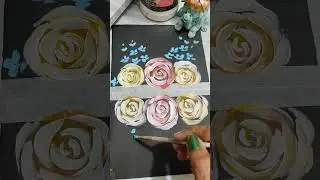 EASY ONE STROKE PAINTING🎨STEP BY STEP ✨ FOR BEGINNERS