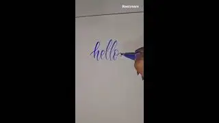 Hello April | Calligraphy Handwriting