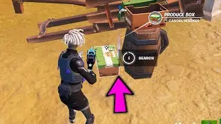 Search produce boxes || Fortnite Daily Quests