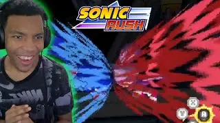 Sonic Rush Sonic vs Blaze Showdown