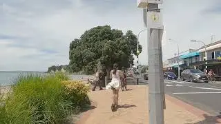 E-Scooter ride from Mission bay to St  Heliers Beach
