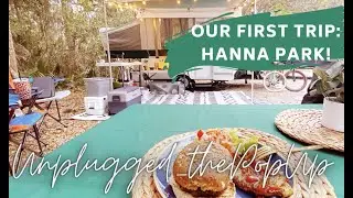 Episode 07: Test run to Hanna Park in Jacksonville, Florida \\ Bike Rides, Vegan Camping Eats & Rain