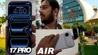 No offer in official apple store but in Croma. iPhone 17, 17 PRO, AIR. | Sidhartha sharma vlogs