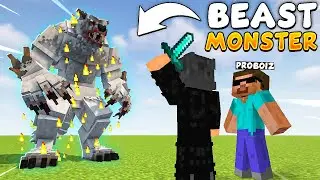 ProBoiz95 Helped Me Fight this MONSTER in Minecraft World Maze [Episode 10]