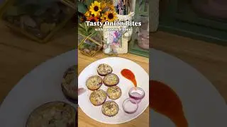 Onion Bites 🧅#onion #snacks #healthy #recipe #cooking #food #foodie #healthyfood #weightloss #diet