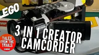 Lego: Creative 3 in 1 Camcorder| #31147 | Lego ASMR | Lego with Vector the Robot