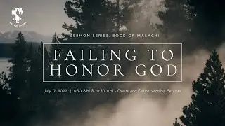 Failing to Honor God | Ptr. Ding Pionso