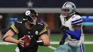 Steelers vs Cowboys NFL Today Live 11/8 | Pittsburgh vs Dallas Full Game NFL Week 9 (Madden)