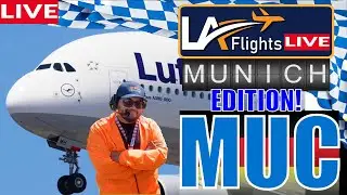 🔴LIVE 🇩🇪1ST EVER LAF MUNICH EDITION! (MUN/EDDM) | MUNICH PLANE SPOTTING | SEPTEMBER 9, 2025