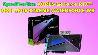 AORUS GeForce RTX 4080 16GB XTREME WATERFORCE WB | Custom Loop-Ready GPU