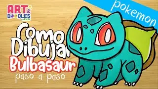 Como dibujar a BULBASAUR | Pokemon