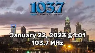 WSOC-FM 103.7 Legal ID (Charlotte, NC)