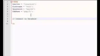 PHP: MySQL Connection