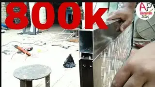 how to make aluminium almari part2